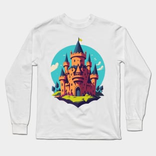 Cute Castle Long Sleeve T-Shirt